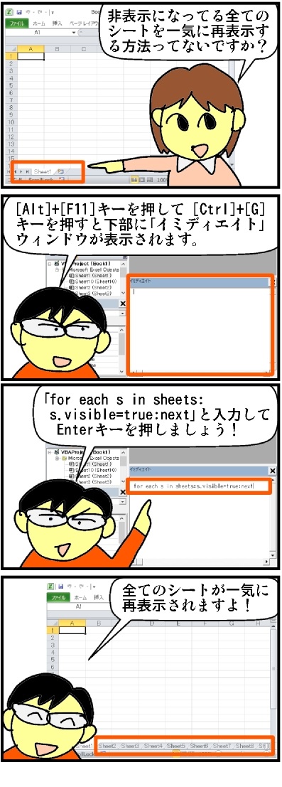 4コマ漫画