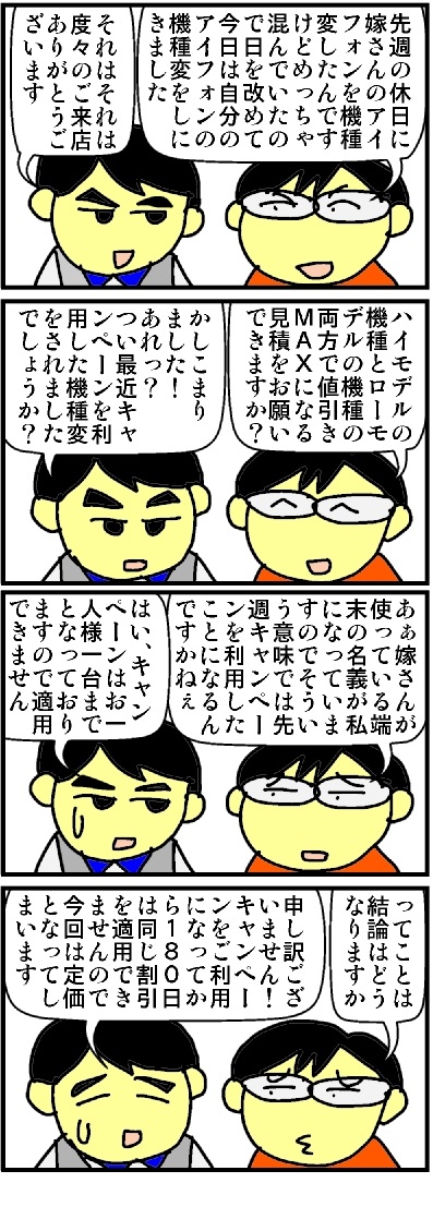 4コマ漫画