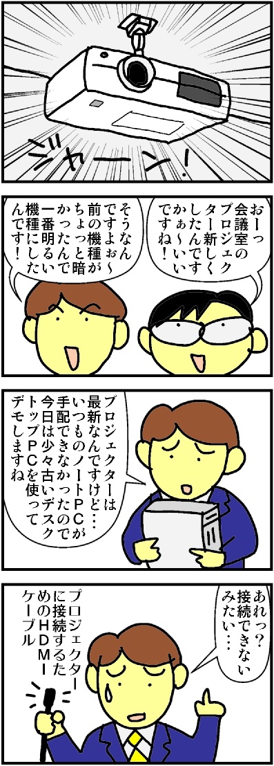 4コマ漫画