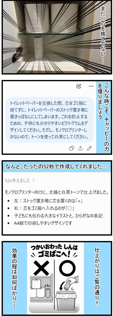 4コマ漫画